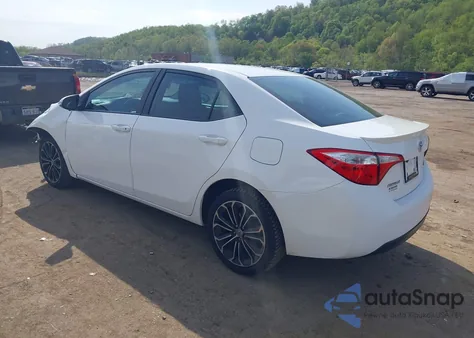 2016 Toyota Corolla S Plus z USA, uszkodzony, nr VIN 2T1BURHE3GC681675